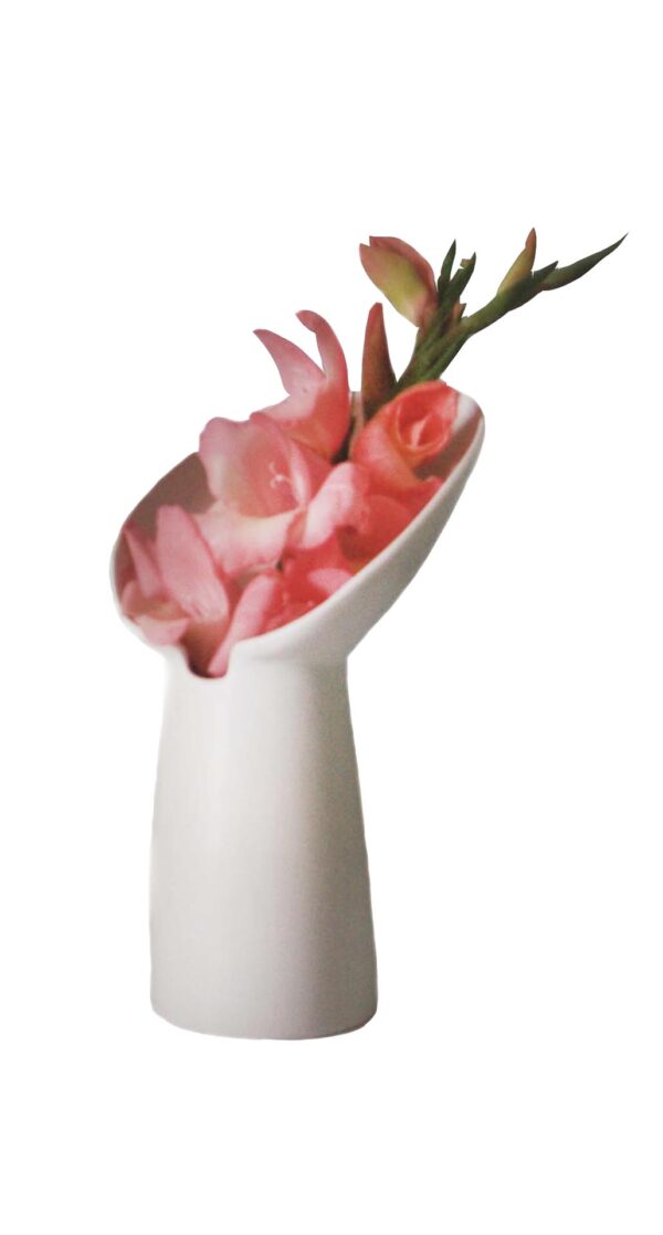 Bouquet Vase Medium White